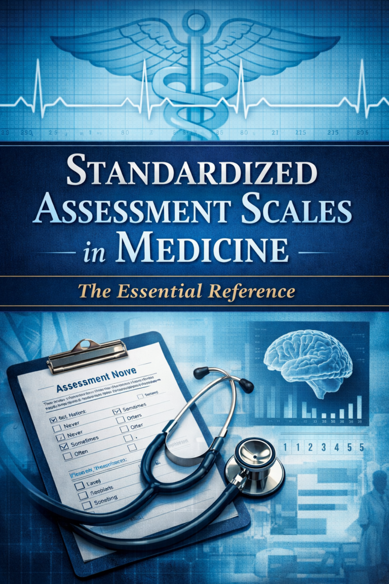 Scholarly Projects 3 Standardized Assessment Scales in Medicine The Essential Reference Book Cover